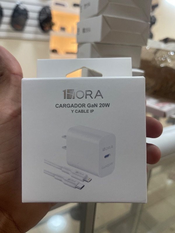 Cargador 20W TIpo c a lightning