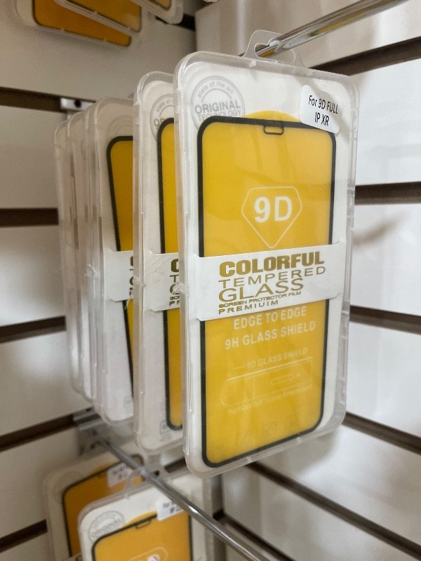 Vidrio templado 9D iPhone XR