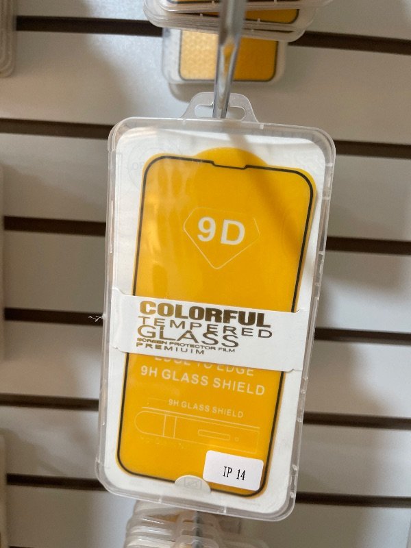 Vidrio templado 9D iPhone 14