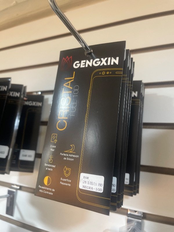 Vidrio templado 9D iPhone X/Xs/11 pro